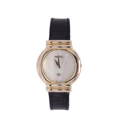 leather gucci band for 5300|Gucci 5300 Series Watch – Oliver Jewellery.